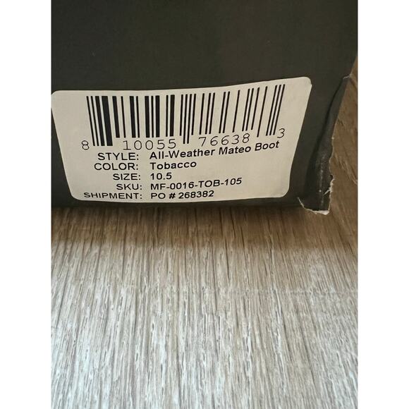 NEW Nisolo All Weather Mateo Boot Tobacco Leather - Picture 9 of 9